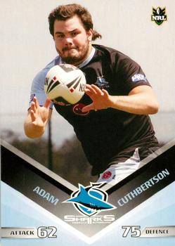 2010 Daily Telegraph NRL #123 Adam Cuthbertson Front